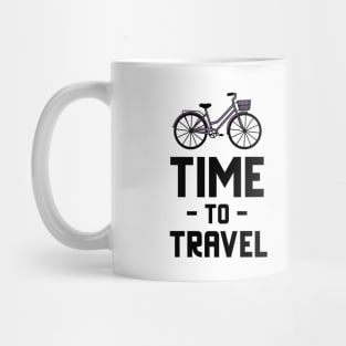 Time To Travel - Cycling Mug